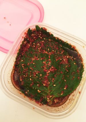 エゴマの醤油漬け-レシピのメイン写真