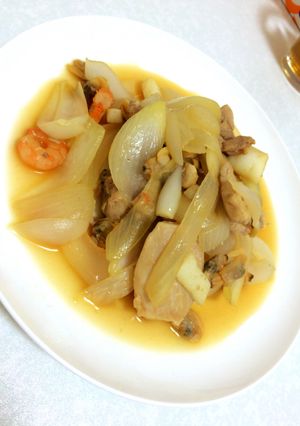 シーフードと鶏肉ランチ(^o^)-レシピのメイン写真