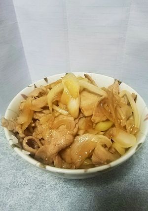 簡単ブタ丼-レシピのメイン写真