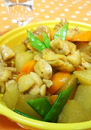❁簡単煮物❁鶏大根のコンソメ醤油煮-レシピのメイン写真
