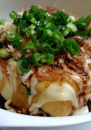 厚揚げのチーズ焼き～お好み焼き風～-レシピのメイン写真