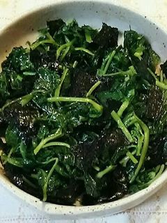 三つ葉の海苔和え-レシピのメイン写真