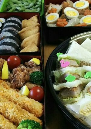 2016年運動会お弁当-レシピのメイン写真