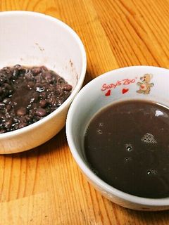 おしるこ風にアレンジ 小豆スープ♪-レシピのメイン写真