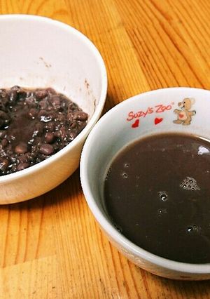 おしるこ風にアレンジ 小豆スープ♪-レシピのメイン写真