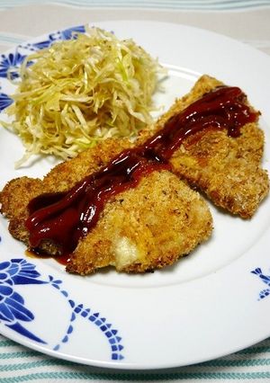 焼きパン粉で！揚げないチーズカツレツ-レシピのメイン写真
