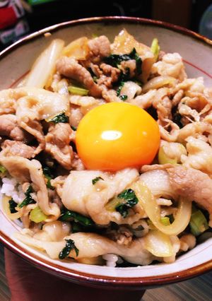 ガッツリ!スタミナ丼!-レシピのメイン写真