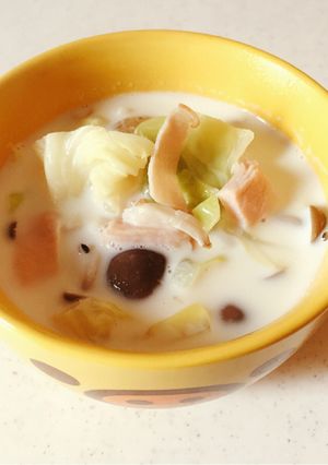 野菜たっぷりクリームスープ-レシピのメイン写真