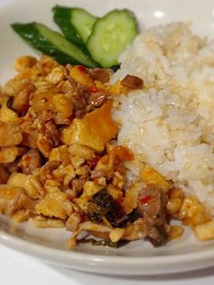 バジル 鶏肉 高野豆腐で ガパオライス-レシピのメイン写真