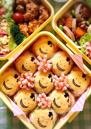 簡単！キャラ弁！殺せんせー おにぎり-レシピのメイン写真