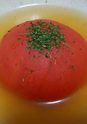 丸ごとトマトの冷製コンソメ浸し-レシピのメイン写真