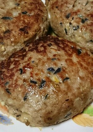 なす入りハンバーグ-レシピのメイン写真