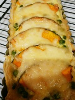 グリンピースとかぼちゃのキッシュ-レシピのメイン写真