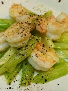 海老とセロリの味覇炒め-レシピのメイン写真