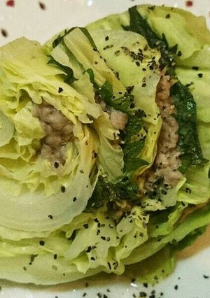 キャベツの柚子豚詰め-レシピのメイン写真