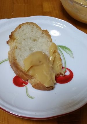 簡単☆レンジでキャラメルクリームチーズ！-レシピのメイン写真