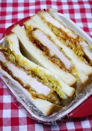 ヘルシー！揚げないカツレツのサンドイッチ-レシピのメイン写真