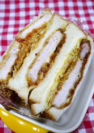 ヘルシー！揚げないチキンカツサンドイッチ-レシピのメイン写真