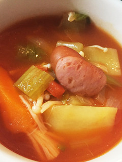 トマト缶で♡野菜たっぷりスープ-レシピのメイン写真