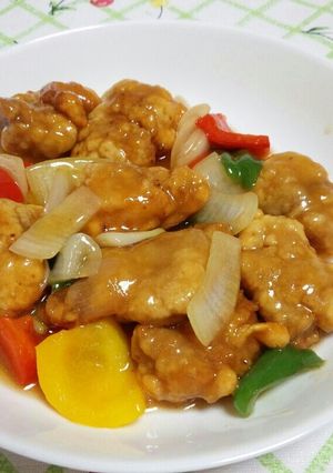 鶏肉の甘酢あんかけ-レシピのメイン写真