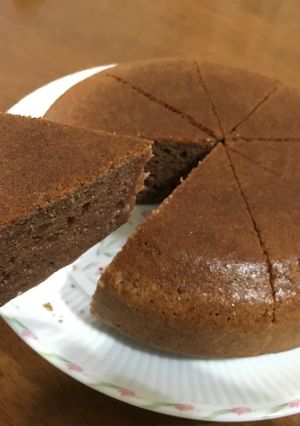 超簡単！HM利用の炊飯器で手抜きケーキ-レシピのメイン写真