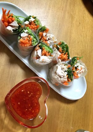 生春巻き〜チキン〜-レシピのメイン写真