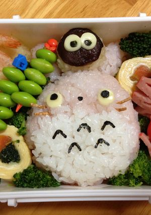 トトロと真っ黒クロスケ-レシピのメイン写真