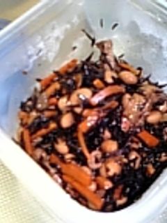 大豆とひじきの煮物-レシピのメイン写真