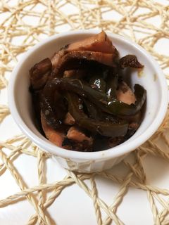 5分で簡単♬ハムとピーマンの和え物-レシピのメイン写真