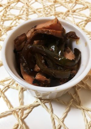 5分で簡単♬ハムとピーマンの和え物-レシピのメイン写真