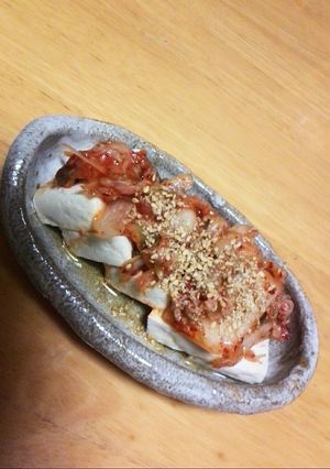 キムチヤッコ-レシピのメイン写真
