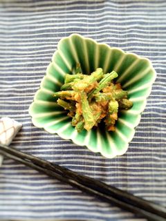 いんげんのピーナッツバター和え-レシピのメイン写真