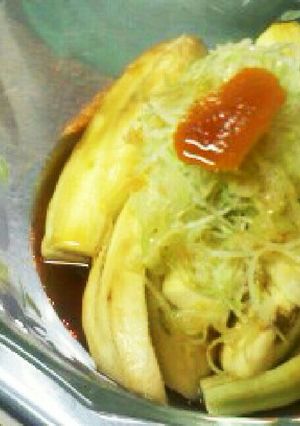 簡単茄子のぽん酢かけ-レシピのメイン写真