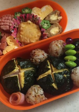中学生お弁当(28.5.15)-レシピのメイン写真