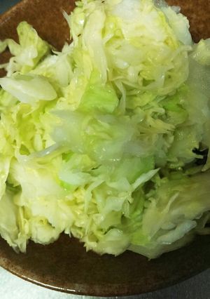 市販の甘酢で簡単♪酢キャベツ-レシピのメイン写真