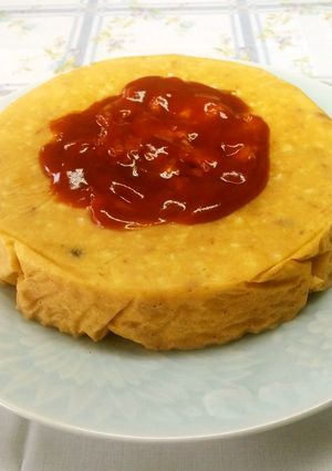 ツナフレークとコーンの豆腐キッシュ-レシピのメイン写真