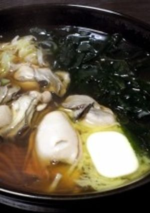 バターが美味しい!牡蠣そば-レシピのメイン写真