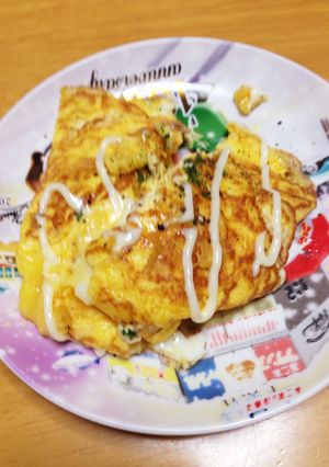 我が家のチーズイン卵-レシピのメイン写真