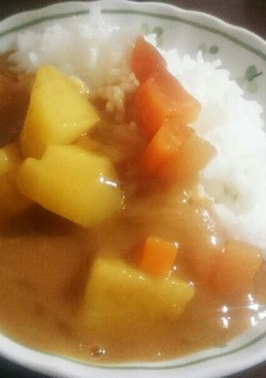 肉なし☆新玉ねぎのしみじみおいしいカレー-レシピのメイン写真