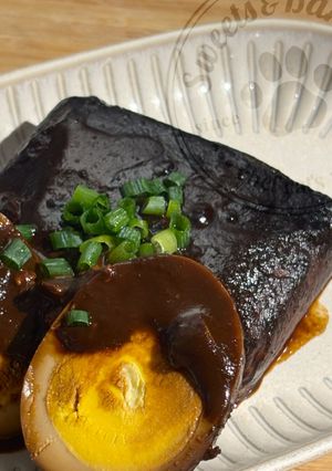 漆黒の味噌煮込み豆腐-レシピのメイン写真