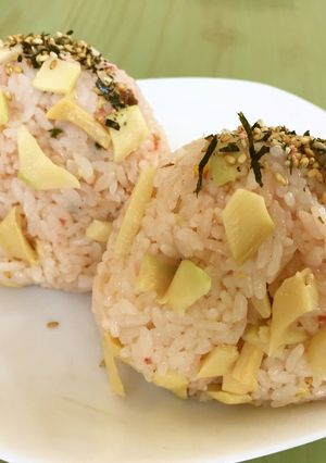 ☆穂先メンマ すき焼きおにぎり-レシピのメイン写真