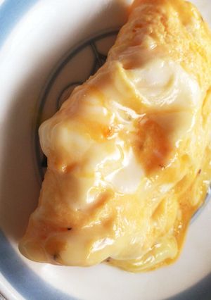 誰でも出来る！簡単とろとろチーズオムレツ-レシピのメイン写真