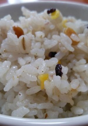 旨味だし＆雑穀米*だけde炊き込みご飯-レシピのメイン写真
