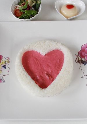 ❤️のピンクカレー-レシピのメイン写真