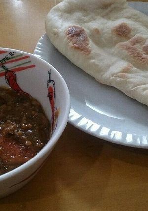 カレーチーズナン-レシピのメイン写真