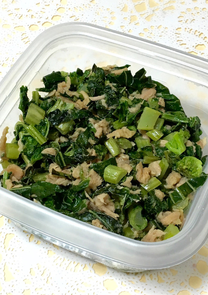 節約常備菜！大根の葉とツナの炒め物-レシピのメイン写真