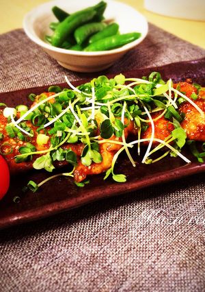しっとり鶏胸肉のゴママヨダレ-レシピのメイン写真