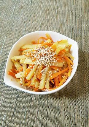 簡単☆じゃがいもと人参のキンピラ-レシピのメイン写真