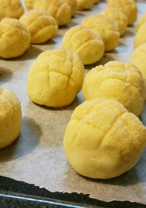 サクッと!メープル風味プチメロンパン-レシピのメイン写真