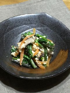 しどけの白和え♪-レシピのメイン写真